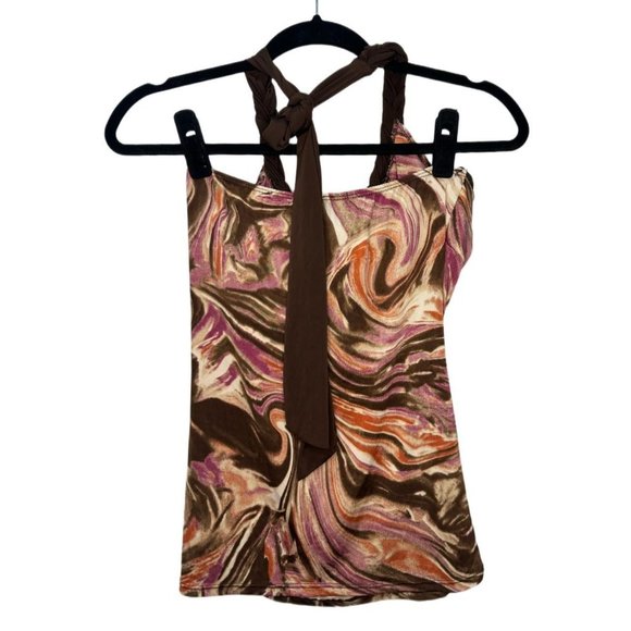 Y2k Marble Halter Top - Picture 7 of 8